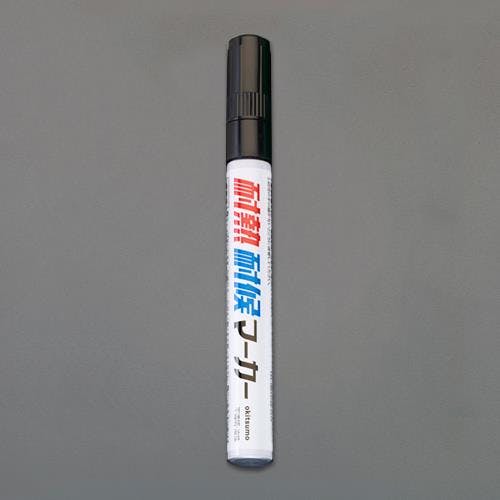 オキツモ 油性・耐熱耐候マーカー [黒/中字] EA942CD-3 4518340899612【別送品】