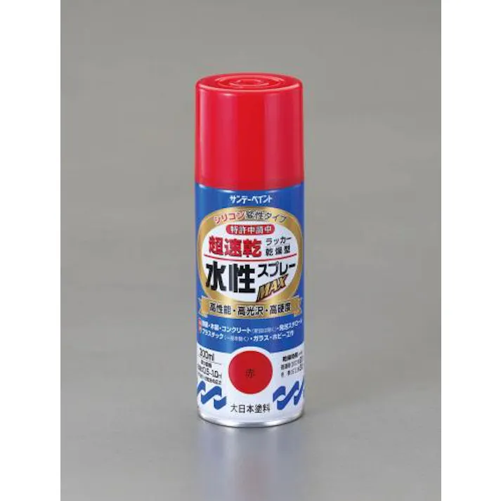 ESCO 300ml 水性多用途スプレー(赤) 塗料・マーカー 4548745561227 EA942EB-35(CDC)【別送品】