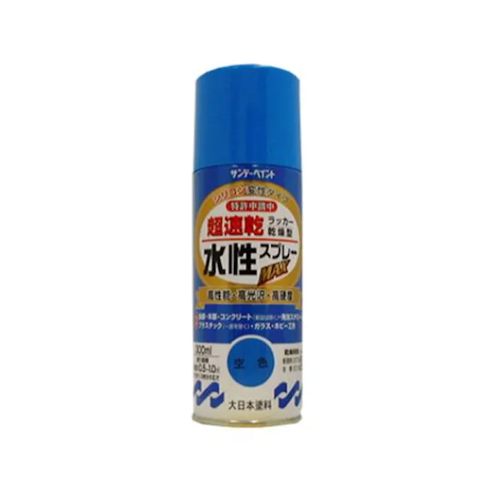 ESCO 300ml 水性多用途スプレー(空色) 塗料・マーカー 4548745558616 EA942EB-37(CDC)【別送品】