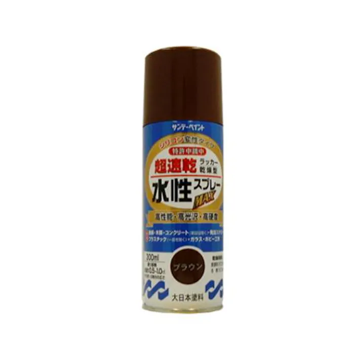 ESCO 300ml 水性多用途スプレー(ブラウン) 塗料・マーカー 4548745559132 EA942EB-40(CDC)【別送品】
