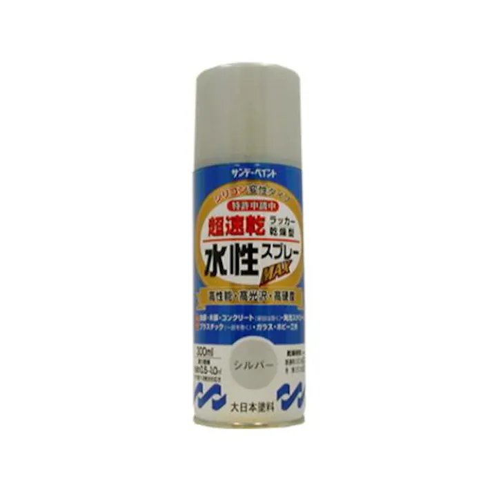 ESCO 300ml 水性多用途スプレー(シルバー) 塗料・マーカー 4548745559156 EA942EB-42(CDC)【別送品】