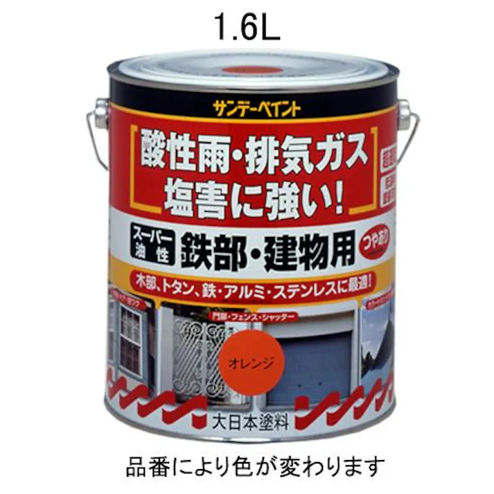 ESCO 1.6L 油性・多目的塗料/鉄部・建物用(緑) 塗料・マーカー 4518340760905 EA942EC-26(CDC)【別送品】
