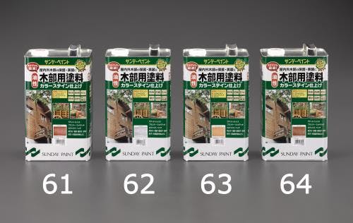 油性・木部用塗料(透明) 3.4L EA942EJ-61【別送品】