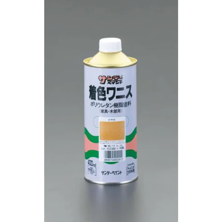 ESCO 400ml 木部着色ワニス(透明) 塗料・マーカー 4518340770683 EA942EK-64(CDC)【別送品】