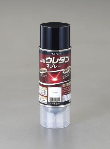 【カインズ】ESCO 320ml 強溶剤2液ウレタンスプレー(クリアー) 塗料・マーカー 4548745596373  EA942EM-103(CDC)【別送品】