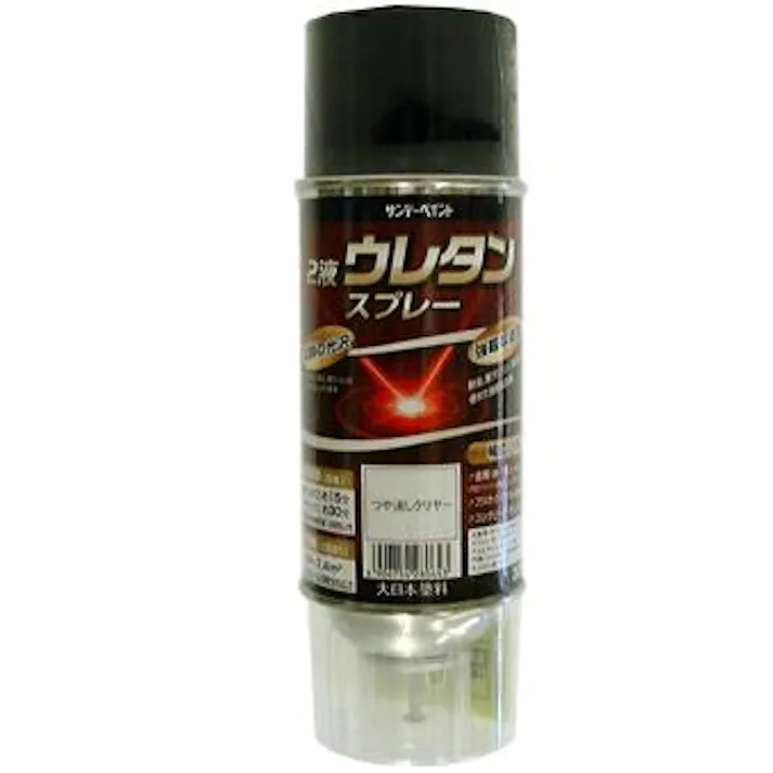 ESCO 320ml 強溶剤2液ウレタンスプレー(艶消クリア) 塗料・マーカー 4548745557770 EA942EM-106(CDC)【別送品】