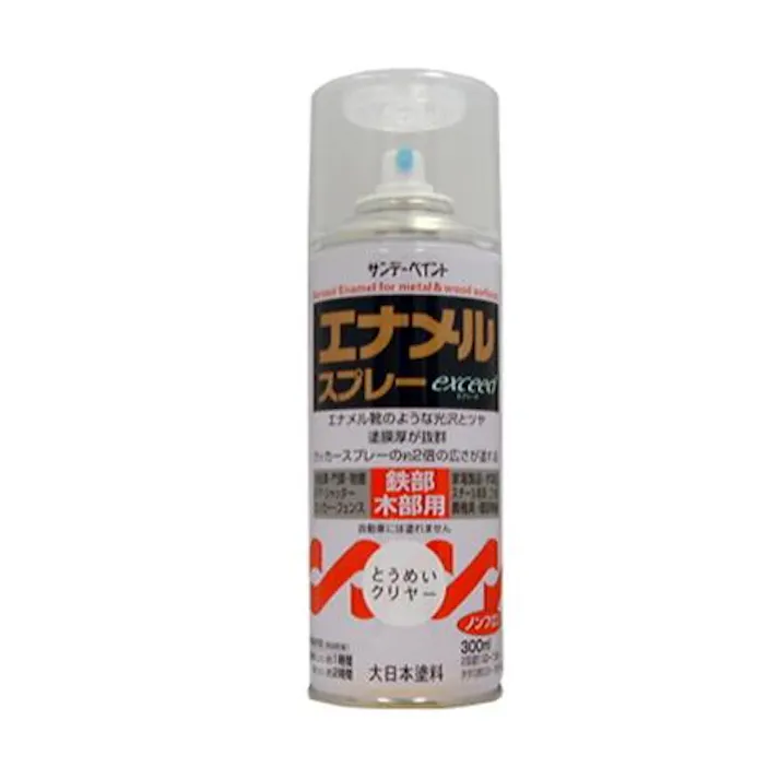 ESCO 300ml エナメルスプレー(透明) 塗料・マーカー 4518340773608 EA942EM-24(CDC)【別送品】