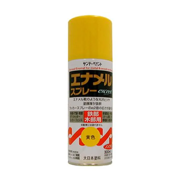 ESCO 300ml エナメルスプレー(黄) 塗料・マーカー 4518340774124 EA942EM-28(CDC)【別送品】