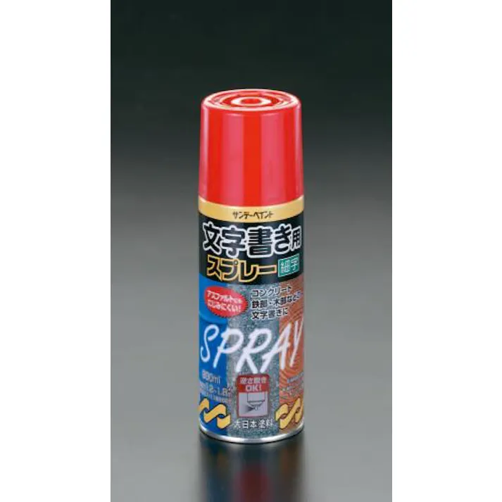 ESCO 300ml 文字書き用スプレー(赤) 塗料・マーカー 4518340774537 EA942EM-53(CDC)【別送品】