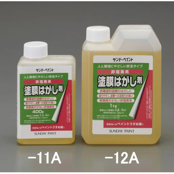 ESCO 1.0kg 塗膜はがし剤 塗料・マーカー 4548745887631 EA942EP-12A(CDC)【別送品】
