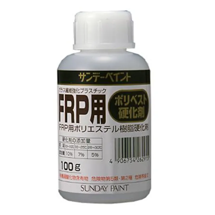ESCO 100g ポリエステル樹脂(FRP用硬化剤) 補修材 4518340777910 EA942ES-11(CDC)【別送品】