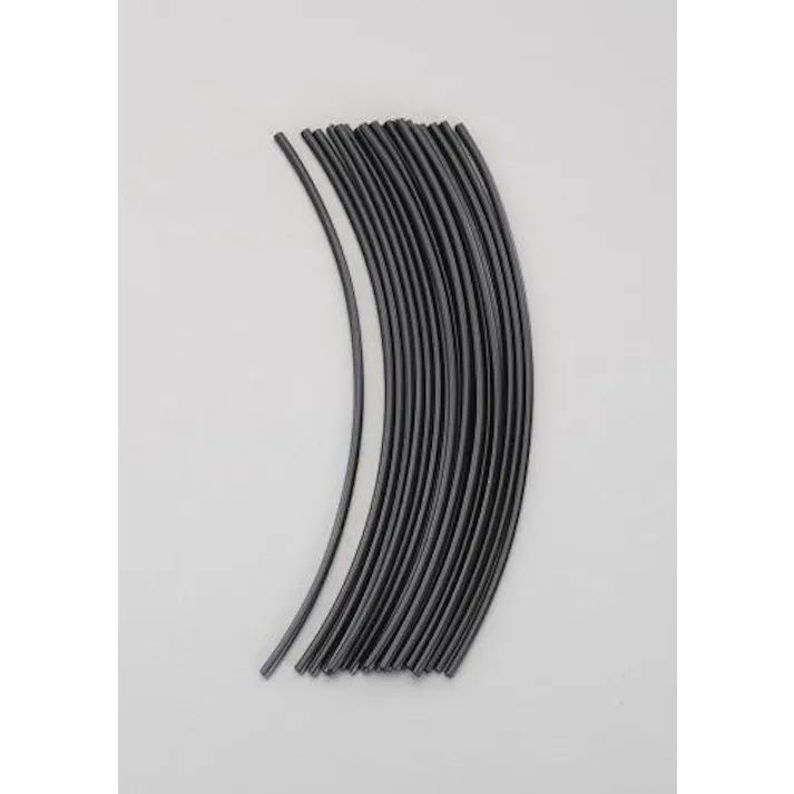 因幡電機産業(JAPPY) 5.7mmx250mm 熱収縮チューブ(20本/黒) 熱収縮・絶縁チューブ、グロメット 4548745572919 EA944BK-5(CDC)【別送品】