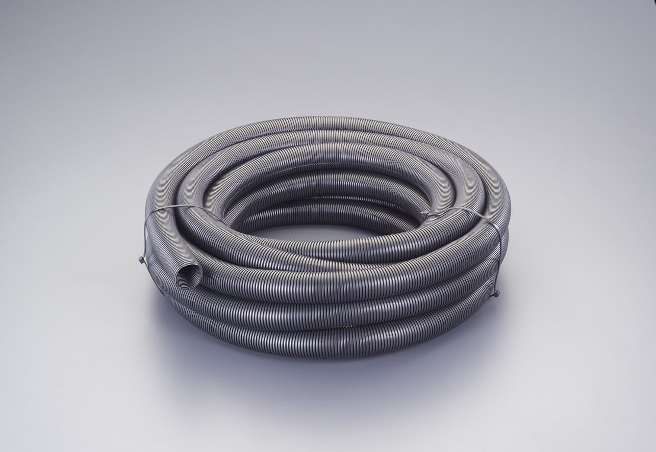 デンカエレクトロン 38mmx10m コルゲートチューブ(黒/屋外用) マシン