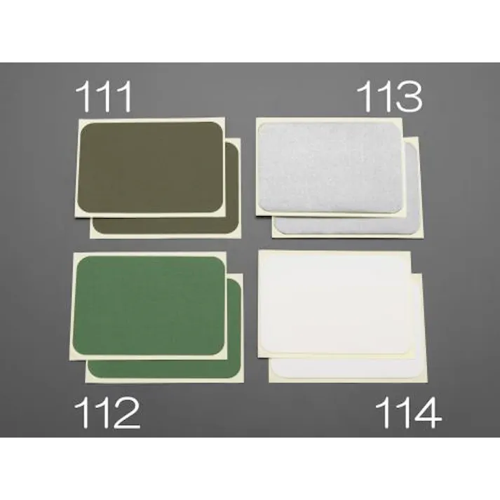 ニトムズ 110x160mm シート補修強力粘着シート(グリーン/2枚) 粘着テープ 4518340212558 EA944MT-112(CDC)【別送品】