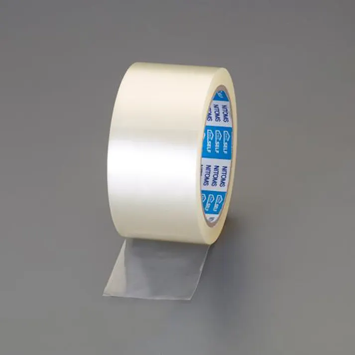 ニトムズ 50mmx50m 手切れ粘着テープ(透明) 荷造・包装用品 4550061980002 EA944NB-101(CDC)【別送品】