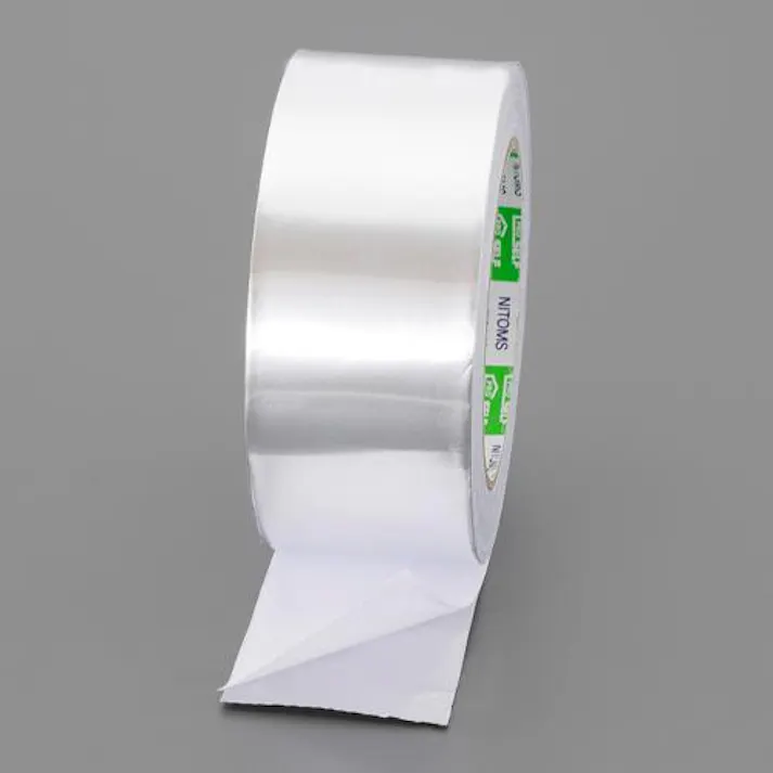 ニトムズ 50mmx25m 軟質アルミ箔粘着テープ(光沢) 粘着テープ 4550061979877 EA944SE-96(CDC)【別送品】