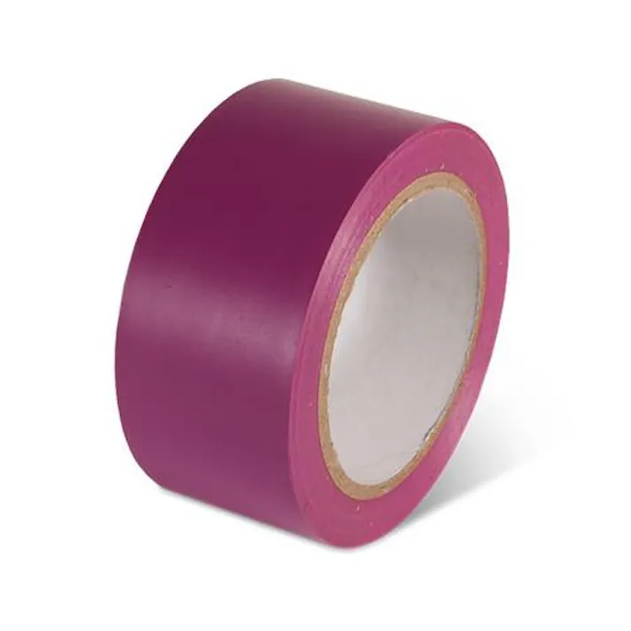 ESCO 50mmx55m 通路ラインテープ(紫) 屋内安全・保安用品 4550061830239 EA944SG-47(CDC)【別送品】