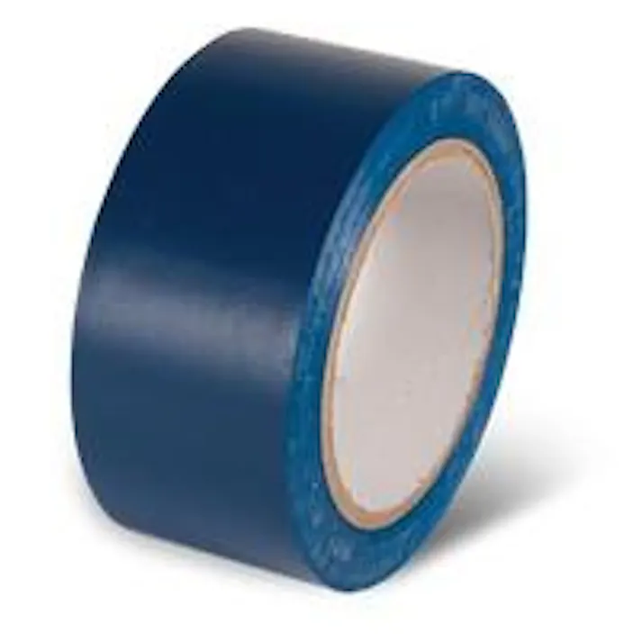 ESCO 50mmx55m 通路ラインテープ(青) 屋内安全・保安用品 4550061830253 EA944SG-50(CDC)【別送品】