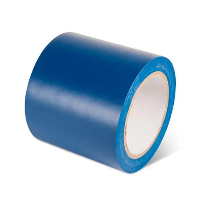 ESCO 100mmx55m 通路ラインテープ(青) 屋内安全・保安用品 4550061831175 EA944SG-52(CDC)【別送品】