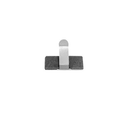 デンカエレクトロン ケーブルクリップ(粘着式/200個) 19.5x10.0x25.0mm EA947FA-83 4550061786499【別送品】