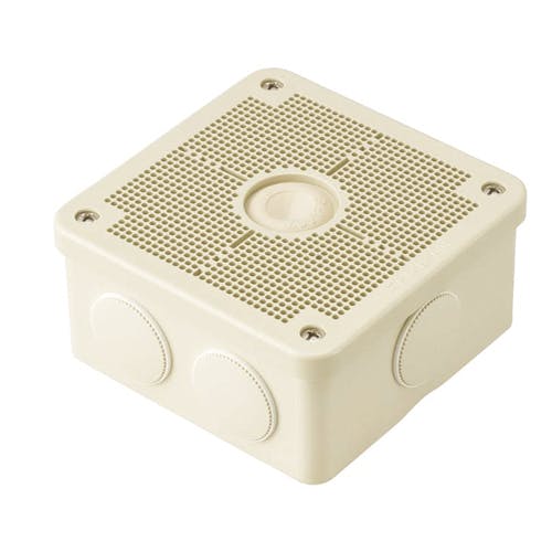 未来工業 [防雨型] 防犯カメラ取付ボックス(ノック付/ベージュ