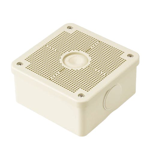 未来工業 [防雨型] 防犯カメラ取付ボックス(ノック付/ベージュ
