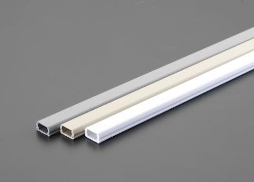 未来工業 モール(プラスチック製/灰/2本) 26mmx1.0m EA947HM-103 4548745224573【別送品】