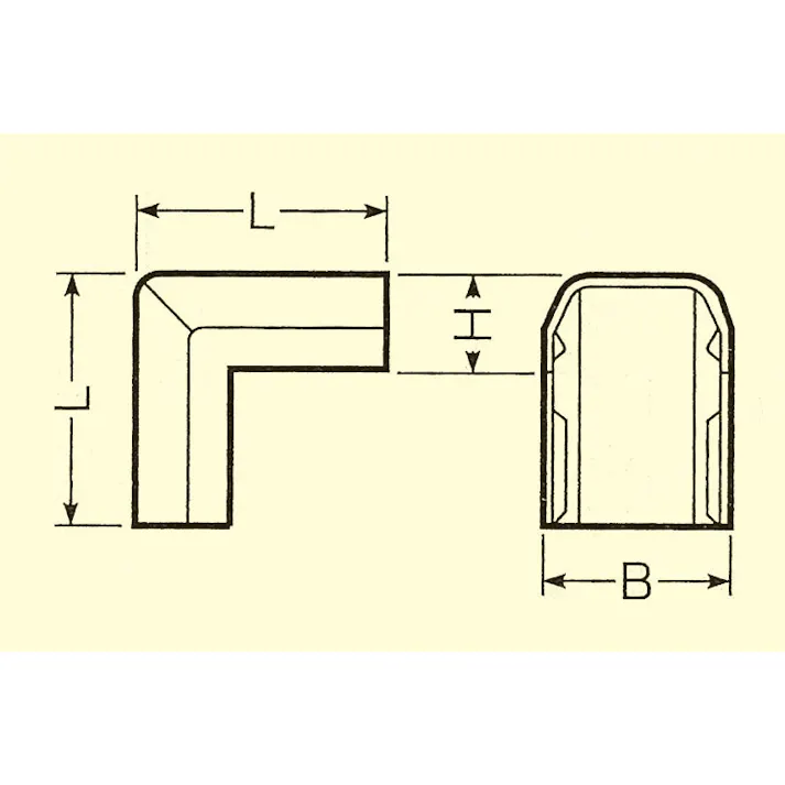 未来工業 モール(プラスチック製/白/2本) 16mmx1.0m EA947HM-111 4548745224825【別送品】