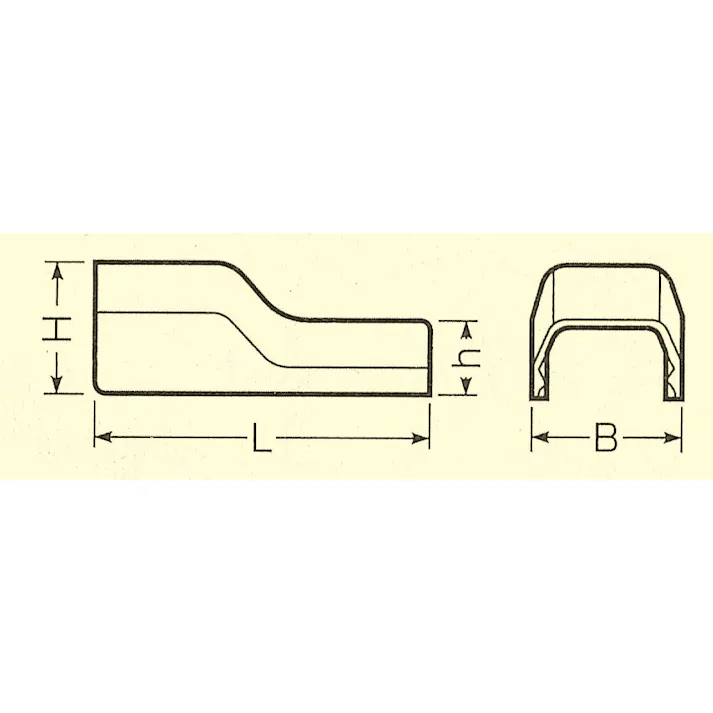 未来工業 モール(プラスチック製/白/2本) 16mmx1.0m EA947HM-111 4548745224825【別送品】