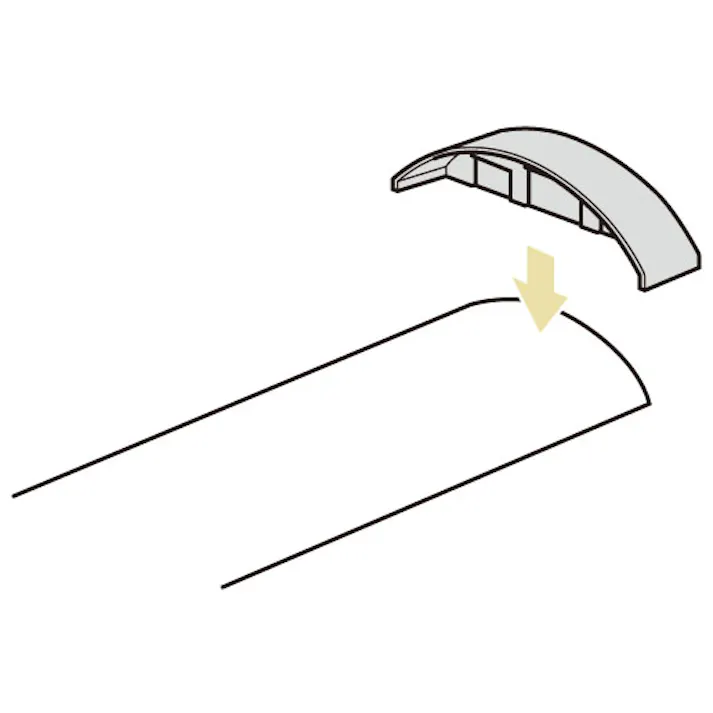 未来工業 ワゴンモール(ベージュ) 54mmx2.0m EA947HM-33 4518340244535【別送品】