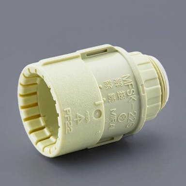 未来工業  φ16mm フレキ管用コネクター(環境配慮型) 電線管 4550061088081 EA947HN-223(CDC)【別送品】