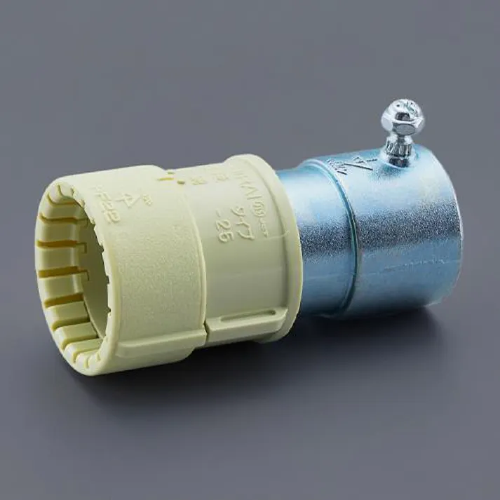 未来工業 φ16mm フレキ管用薄鋼電線管アダプター(環境配慮 電線管 4550061088258 EA947HN-253(CDC)【別送品】