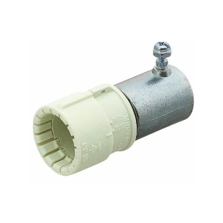 未来工業 フレキ管用薄鋼電線管アダプター(環境配慮) φ28mm EA947HN-255 4550061088289【別送品】