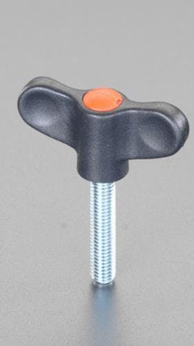 イマオコーポレーション 雄ねじノブ[オレンジ] 47mm/M5x16mm [スチール製] EA948BR-51 4518340227644【別送品】