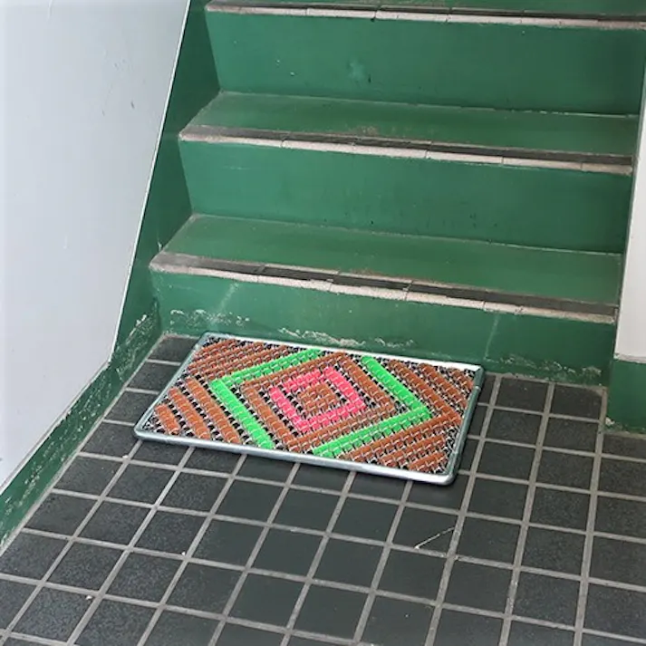 ESCO 450x690x140mm 泥落し踏台 踏台 4550061717905 EA948TE-65S(CDC)【別送品】