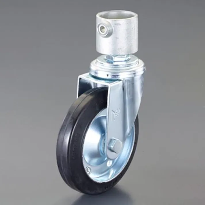 パイプジョイント(φ150キャスター/ゴム) EA948TF-121 4550061961957【別送品】