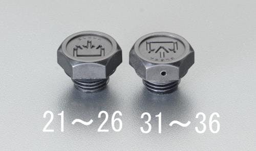 イマオコーポレーション オイルプラグ(通気穴なし) G1/8” EA949CX-21 4518340227422【別送品】