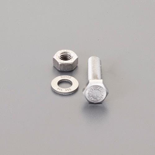 強力六角ボルト(SUS/ナットワッシャ付全ネジ) M10x80mm EA949DV-1012