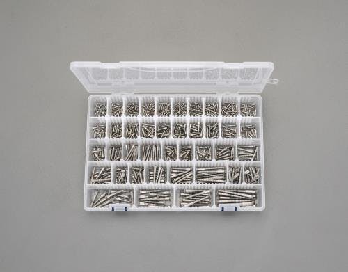皿頭木ねじセット(ステンレス製) 2.1-5.1mm EA949ED-5 4548745772340【別送品】