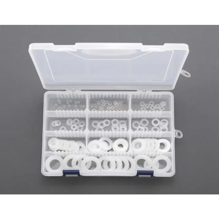 ESCO M2-M16 ワッシャーセット(ナイロン製) プラスチックねじ・ワッシャー 4548745648829 EA949LX-12(CDC)【別送品】