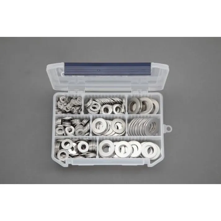 ESCO M6-M20 平ワッシャーセット(ステンレス製) ボルト・ナット・ワッシャー 4518340084353 EA949LX-28(CDC)【別送品】