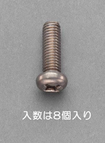 鍋頭小ねじ(チタン/8本) M4x12mm EA949NY-412A 4548745855296【別送品】