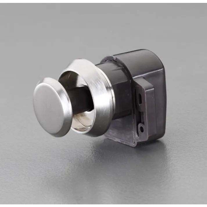 ESCO φ26mm プッシュロックつまみ 家具用 4548745999198 EA951CA-107(CDC)【別送品】