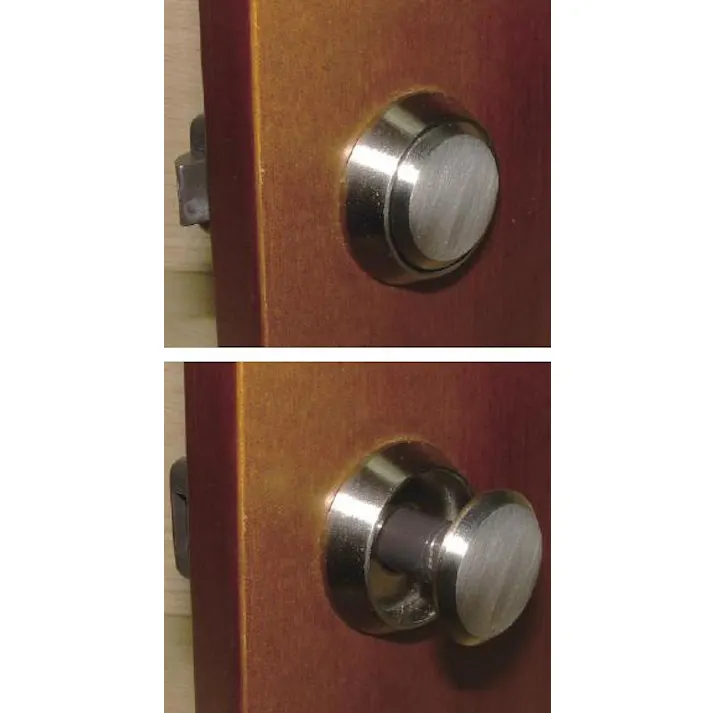 ESCO φ26mm プッシュロックつまみ 家具用 4548745999198 EA951CA-107(CDC)【別送品】