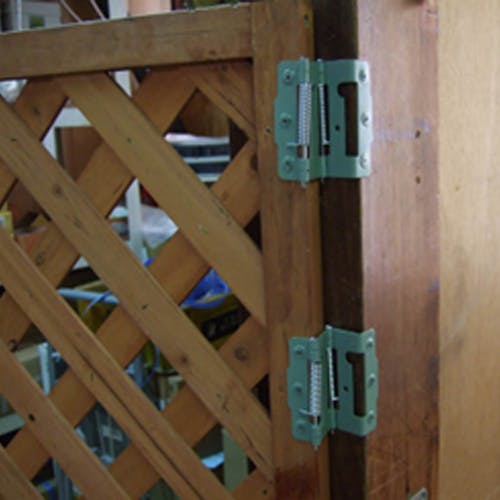 ESCO 65x 23mm 丁番(片開/スプリング入/ステンレス製) 家具用