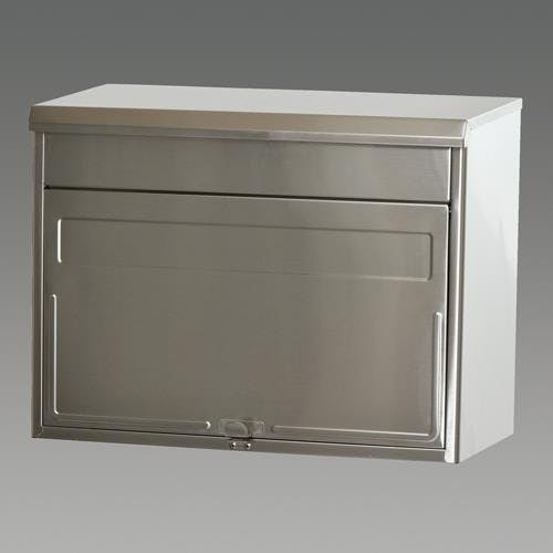 ポスト(ステンレス製) 420x220x325mm EA951FC-11 4550061708057【別送品】