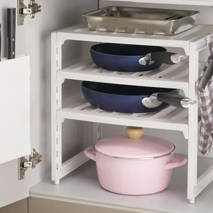 ESCO 385x300x400mm 収納ラック(ポリスチレン製) 洗濯・キッチン用品 4550061759851 EA951FE-211(CDC)【別送品】