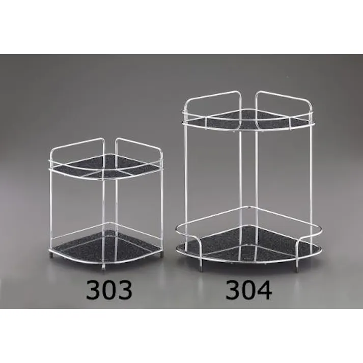 ESCO 192x192x244mm 収納棚(コーナー用) 洗濯・キッチン用品 4550061055519 EA951FE-303(CDC)【別送品】