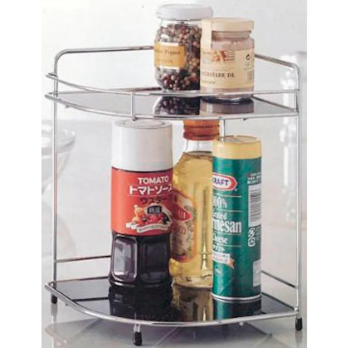 ESCO 192x192x244mm 収納棚(コーナー用) 洗濯・キッチン用品 4550061055519 EA951FE-303(CDC)【別送品】