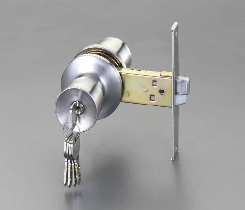 玄関錠(取替え用) 23-43mm/100mm EA951KB-14 4548745605174【別送品】